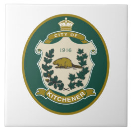 キッチナー国旗（オンタリオ州、カナダ） タイル