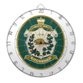 キッチナー国旗（オンタリオ州、カナダ） ダーツボード