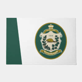 キッチナー国旗（オンタリオ州、カナダ） ドアマット