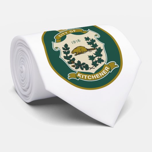 キッチナー国旗（オンタリオ州、カナダ） ネクタイ (ロール)
