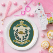 キッチナー国旗(オンタリオ州、カナダ) ペーパープレート (パーティー)