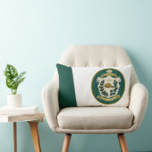 キッチナー国旗（オンタリオ州、カナダ） ランバークッション (椅子)