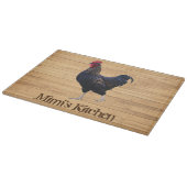 キッチパーソナライズされたンルースター追加名文字 カッティングボード (角)