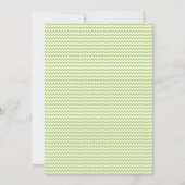 キッチモダンンブライダルシャワーの招待状をストック 招待状 (裏面)