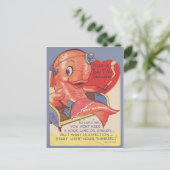 キッチュおもしろいーヴィンテージバレンタイン シーズンポストカード (スタンド正面)