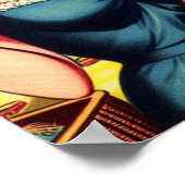 キッチュで不思議なレトロガールズ ポスター (角)