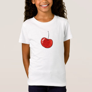 キッチュなさくらんぼの水彩イラスト Tシャツ