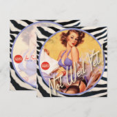 キッチュビッチ : まだ結婚してないの！ 招待状 (正面/裏面)