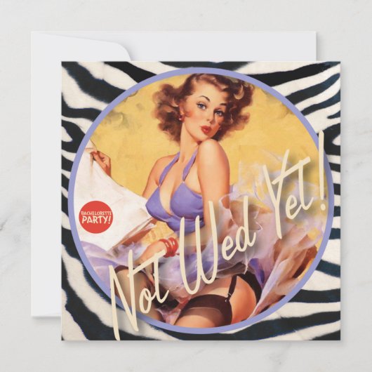 キッチュビッチ : まだ結婚してないの！ 招待状 (正面)