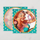 キッチュ・ビッチ : サン 'ン' ファン 招待状 (正面/裏面)