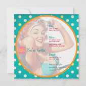 キッチュ・ビッチ : サン 'ン' ファン 招待状 (裏面)