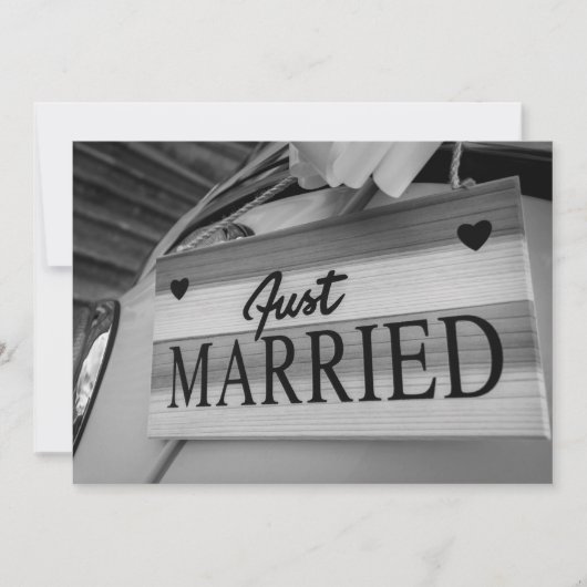 キッチュ 手書き 結婚式 お礼 ポストカード (正面)