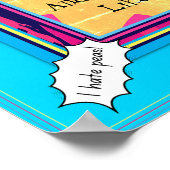 キッチンおもしろいウォールアート ポスター (角)