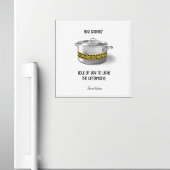 キッチンおもしろいチパーソナライズされたン マグネット