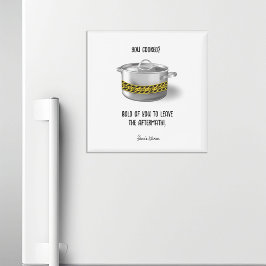 キッチンおもしろいチパーソナライズされたン マグネット