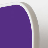 キッチンおもしろいパープルホワイトのボスエレガント ピックルボールラケット (左詳細)