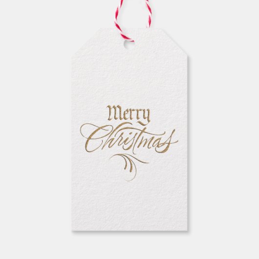 キッチンからのギフトヴィンテージサンタ ギフトタグ (裏面)