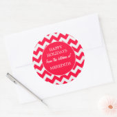 キッチンからのクリスマスベーキング ラウンドシール (封筒)