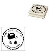 キッチンからパーソナライズ ラバースタンプ (押印)