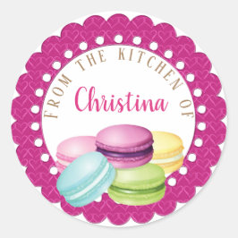 キッチンからベーキング ラウンドシール