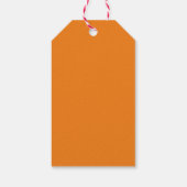 キッチンからレトロのカスタムベーキングラベル ギフトタグ (裏面)