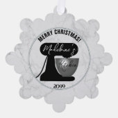 キッチンから紙オーナメントカードギフトラベル オーナメントカード (正面)