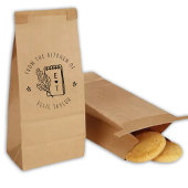 キッチンから自分のモノグラムを作る ラバースタンプ