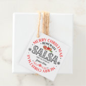 キッチンから自家製メリークリスマス フェイバータグ (インサイチュ)