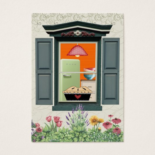 「キッチンから」カード/ラベル- SRF (正面)