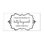 キッチンから |パーソナライズされたベーキングと料理 セルフインキングスタンプ (デザイン)
