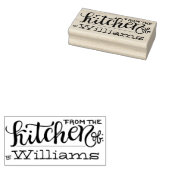 キッチンから – パーソナライズされた ラバースタンプ (押印)