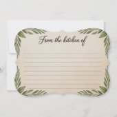 「キッチンから - ボタニカル レシピ」 (正面)