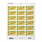 キッチンから – ラベルテンプレート ラベル (フルシート)