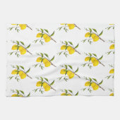 キッチンかわいらしタオルのレモン キッチンタオル (横)