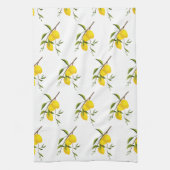 キッチンかわいらしタオルのレモン キッチンタオル (縦)