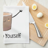 キッチンかわいらしタオル キッチンタオル (四つ折り)