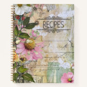 キッチンごとのカスタマイズ可能なレシピブック ノートブック (正面)
