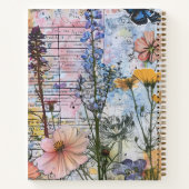 キッチンごとのカスタマイズ可能なレシピブック ノートブック (裏面)