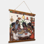 キッチンつるタペストリー 吊り下げ型タペストリー (傾斜あり)
