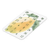 キッチンでの一般的な寸法水彩レモン マグネット (左側)