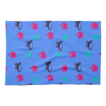 キッチンでイギーを食べる