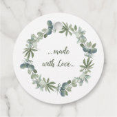 . .キッチンでクリスマスを楽しむ フェイバータグ (裏面)