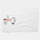 キッチンで演奏するのが大好き!キッチンタオル キッチンタオル (横)