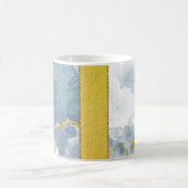 キッチンとデコールのための私たちの大理石のマグ コーヒーマグカップ (中央)