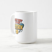 キッチンに入らないでね プレミアム コーヒーマグカップ (正面左)