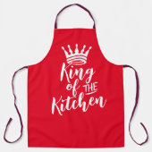 キッチンのお父さんの日の王様シェフの日が必要 エプロン (正面)