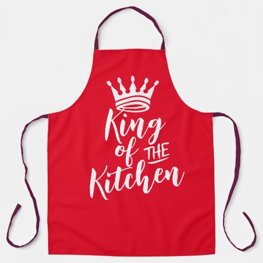 キッチンのお父さんの日の王様シェフの日が必要 エプロン (正面)