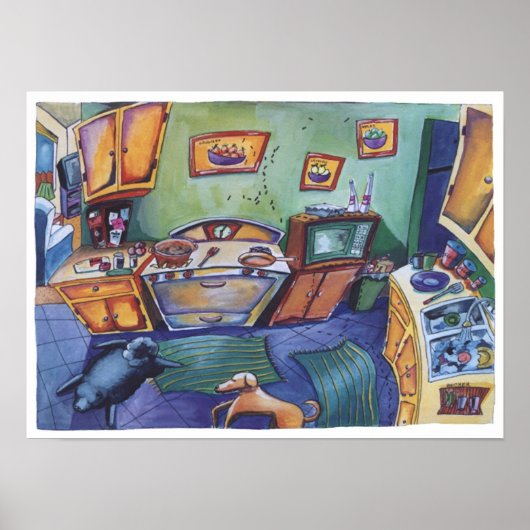 キッチンのアリ ポスター (正面)