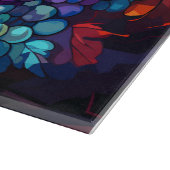 キッチンのアーティストリーパーソナライズされた：ラインアート カッティングボード (角)