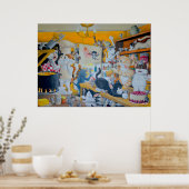 キッチンのカオス – ポスター (キッチン)